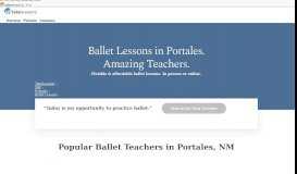 
							         Ballet Classes & Private Lessons Near Portales, NM | Ballet Teacher ...								  
							    