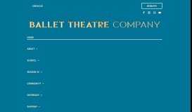 
							         Ballet Theatre Company - West Hartford, CT - Home								  
							    
