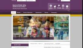 
							         Ballston Spa Central School District - schoolwires.net								  
							    