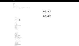 
							         bally.com - Official Online Store | Bally™								  
							    