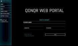 
							         Balo - QONQR Web Portal								  
							    