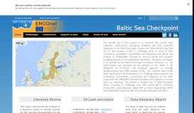 
							         Baltic Sea Checkpoint > Home								  
							    