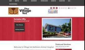 
							         Baltimore Animal Hospital and Veterinarian | The Village Vet								  
							    