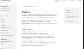 
							         Bambora Payment Gateway - Chargebee								  
							    
