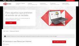 
							         Banca por Internet – HSBC México								  
							    