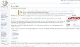 
							         BancNet - Wikipedia								  
							    