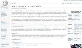
							         Banco BPI - Wikipedia								  
							    