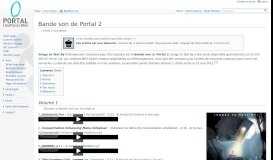 
							         Bande son de Portal 2 - Portal Wiki								  
							    