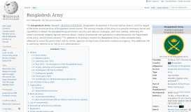 
							         Bangladesh Army - Wikipedia								  
							    