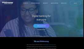 
							         Bank accounts, open a basic bank account online | thinkmoney								  
							    