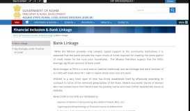 
							         Bank Linkage | Assam State Rural Livelihood Mission (ASRLM ...								  
							    