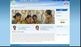 
							         Bank Linkage								  
							    