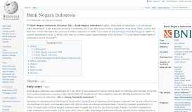 
							         Bank Negara Indonesia - Wikipedia								  
							    