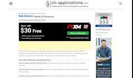 
							         Bank of America Application, Jobs & Careers Online								  
							    
