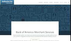 
							         Bank of America | Authorize.Net								  
							    