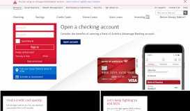 
							         Bank of America - Banking, Credit Cards, Loans and Investing								  
							    