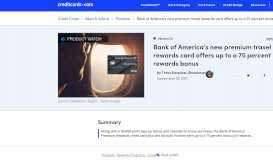 
							         Bank of America Premium Rewards credit card bonus - CreditCards.com								  
							    