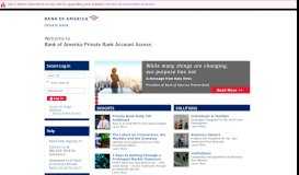 
							         Bank of America Private Bank Account Access - Login								  
							    