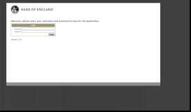 
							         Bank of England Online Statistical Collection Application								  
							    