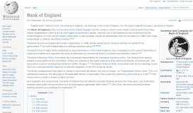 
							         Bank of England - Wikipedia								  
							    