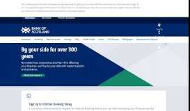 
							         Bank of Scotland | Savings, Loans, Credit Cards & Mortgages								  
							    