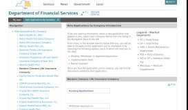 
							         Bankers Conseco Life Insurance Company - DFS Portal								  
							    