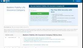 
							         Bankers Fidelity Life Insurance Company | Pay Your Bill Online | doxo ...								  
							    