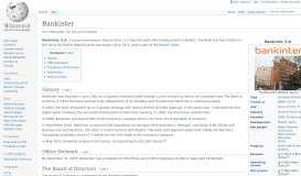 
							         Bankinter - Wikipedia								  
							    