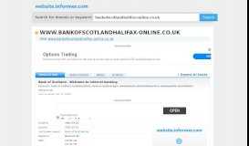 
							         bankofscotlandhalifax-online.co.uk at WI. Bank of Scotland ...								  
							    