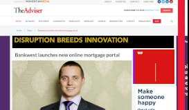 
							         Bankwest launches new online mortgage portal - The Adviser								  
							    