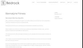 
							         Bannatyne Fitness - Bedrock Brand Partnership Agency								  
							    
