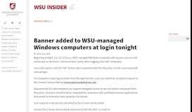 
							         Banner added to WSU-managed windows computers at login ...								  
							    