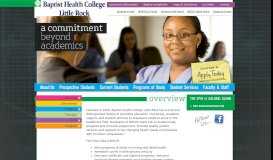 
							         Baptist Health College								  
							    