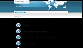 
							         Barbados Port Inc. - Services Portal								  
							    