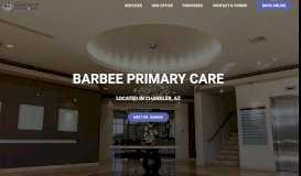 
							         Barbee Primary Care - Primary Care Provider in Chandler, AZ								  
							    