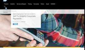 
							         Barclaycard Partners with SAP to Simplify Corporate Payments - SAP ...								  
							    