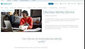 
							         Barclays Identity Service								  
							    