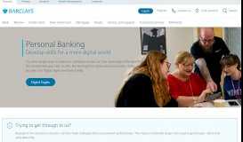
							         Barclays: Personal banking								  
							    