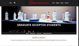 
							         Bard College Conservatory of Music | Accepted Students | Advanced ...								  
							    