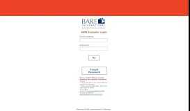 
							         BARE Evaluator Login - BARE International								  
							    