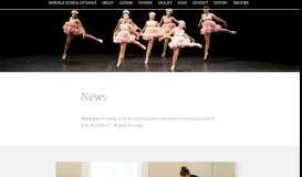 
							         Barfield School of Dance News								  
							    