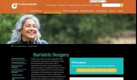 
							         Bariatric Surgery - CarePoint Health								  
							    