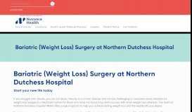 
							         Bariatrics Weight Loss | Gastric Sleeve | Lap-Band Surgery | Northern ...								  
							    
