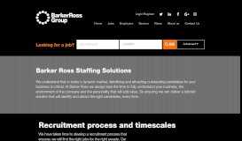
							         Barker Ross Staffing Solutions - Barker Ross								  
							    