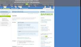 
							         BARMER (BARMER) - Kassenprofil - Beiträge & Abrechnung - kkdirekt ...								  
							    