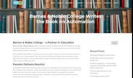 
							         Barnes & Noble College | ThinkLP								  
							    