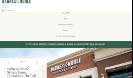 
							         Barnes & Noble, INC Corporate Site | B&N INC								  
							    
