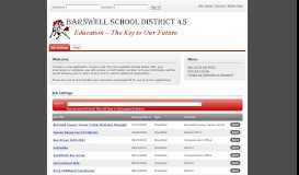 
							         Barnwell School District 45 - TalentEd Hire								  
							    