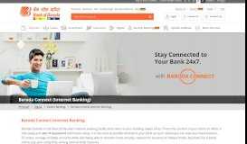 
							         Baroda Connect (Internet Banking) - Bank of Baroda								  
							    