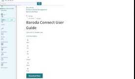 
							         Baroda Connect User Guide | Password | Online Banking - Scribd								  
							    